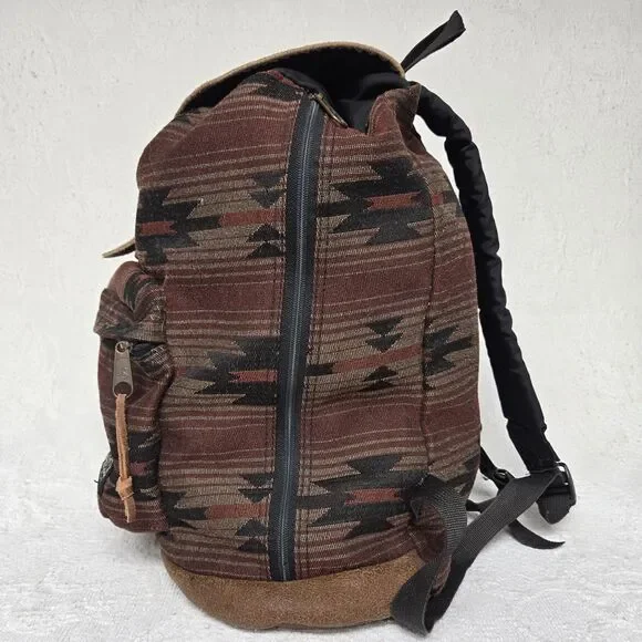 JanSport USA Aztec Leather Backpack Bookbag Y2K Vintage 90s Canvas Western  Rodeo is available for purchase on au PAY Market - Imported Goods Online  Store Co.Ltd. | au PAY Market - Online